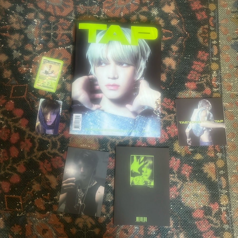 (ALL INCLUSIONS) Taeyong 2nd Mini Album Tap Flip Zine ver.